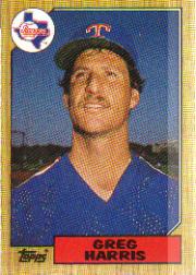 1987 Topps Baseball Cards      044      Greg Harris